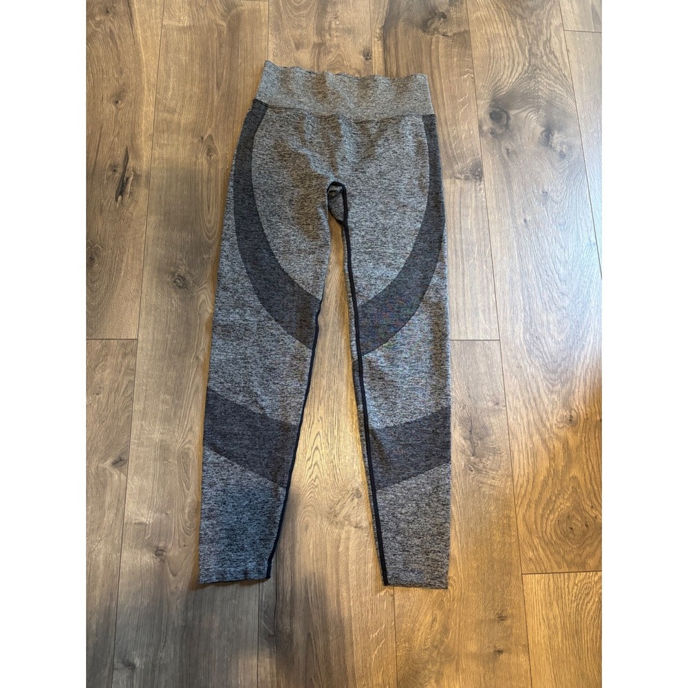 PINK Victoria's Secret Active Seamless High Waist Leggings Grey Space Dye Small